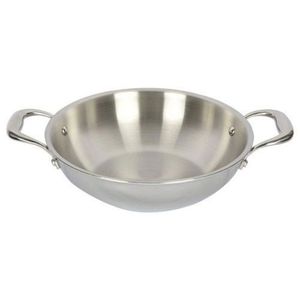 KVR เหล็ก Kadai พร้อมฝาปิด - Product Image 1
