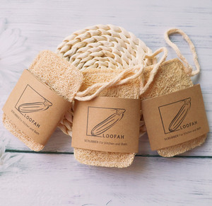 Esponja de esponja 100% de esponja para cocina, esponjas biodegradables blancas para platos - Product Image 6