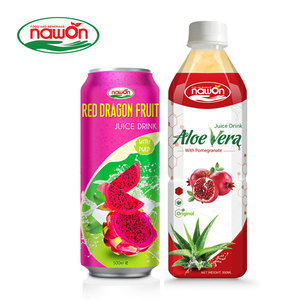 NAWON-botella de zumo de fruta de Dragón Rojo, 500ml, lata (estañada), Kosher fresco, HACCP Normal, GMP, ISO - Product Image 1