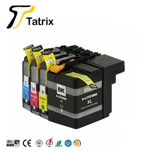 Tatrix LC529 LC529XL LC525 צבע תואם מדפסת דיו מחסנית לאח DCP-J100 DCP-J105 MFC-J200 מדפסת דיו מחסניות