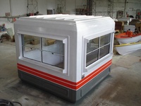 SAFTER MARINE Panneaux sandwich en fibre de verre 270x270x240 de haute qualité, les plus vendus, pour entrepôt extérieur et atelier écologique