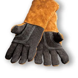 Heat Fire Resistant Grilling Gloves Long Non Slip Potholder for Barbecue