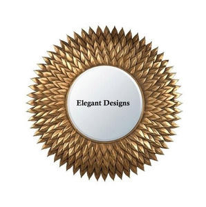 Miroir mural en métal de luxe, tendance et nouveau, de haute qualité, durable, design contemporain, taille personnalisable, décoratif pour Noël - Product Image 4