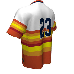 Uniformes de béisbol personalizados al por mayor para hombre, camisetas de béisbol lisas de alta calidad. - Product Image 4