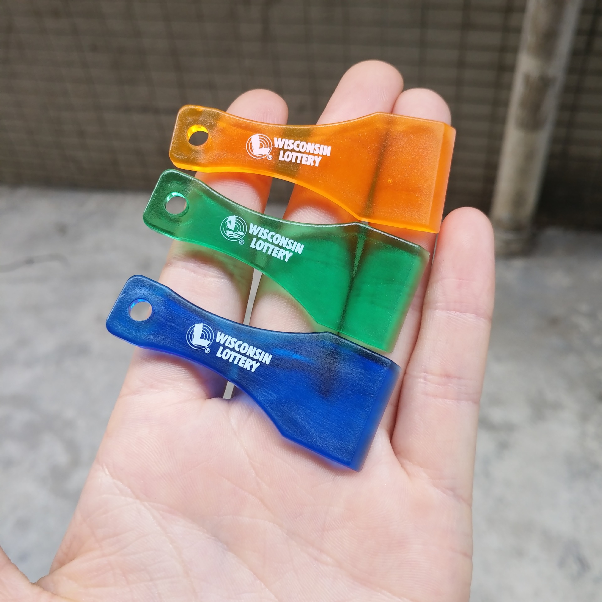 tiny ice scraper card scraper for promotion