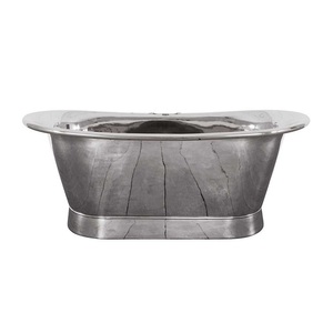 อ่างอาบน้ำทองแดงสไตล์วินเทจพร้อมขาคุณภาพระดับพรีเมียมอ่างอาบน้ำดีไซน์ทำด้วยมือปรับขนาดเองได้ - Product Image 6