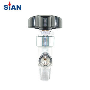 Válvula cilíndrica de cobre, <span class=keywords><strong>Control</strong></span> de flujo de aire, oxígeno y nitrógeno, tipo de diafragma, QF-21 - Product Image 5