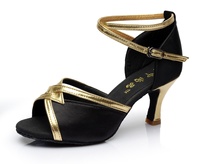 Nouvelles Chaussures de Danse Latine pour Filles, en Cuir Véritable, pour Tango et Salsa, Vente en Gros Professionnelle, Couleur et Logo Personnalisables, Coton