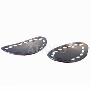 Modern Classic Ins Design Eco-Friendly Aluminium Round Celadon Dish <b>Tray</b> Hammered <b>Mirror</b> Polish with Fruit Pattern for Parties - Product Image 2