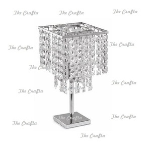 Centre de table en métal et cristal de qualité supérieure, forme ronde, pour la décoration d'événements de mariage - Product Image 2