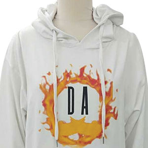 Sweat à Capuche Graphique Décontracté pour Homme à Manches Longues Vêtements d'Automne/Hiver du Bangladesh Motif Imprimé Teint Uni - Product Image 3