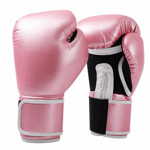 Gants de boxe de haute qualité fabriqués au Pakistan vente en gros gants OEM de poinçonnage d'entraînement en cuir de vache véritable boxe sur mesure - Product Image 3
