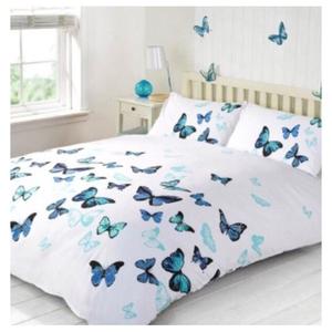 Serene Sleep 350 TC 100% coton brodé à la main 90x100 housses de couette recyclables certifiées GOTS parfaites pour les chambres écologiques - Product Image 5