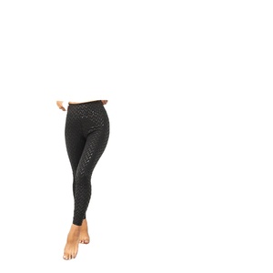 Leggings QHP para Pole Dance con Agarre Adhesivo, Color Negro - Product Image 1
