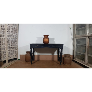 Đau khổ cổ đen rắn gỗ tếch Bảng điều khiển cho khách sạn căn hộ nhà Bar sử dụng repurposed đồ nội thất cổ điển cho nhà - Product Image 6