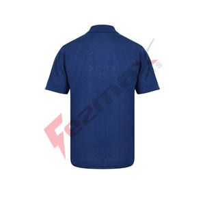 Polos de algodón 100% para hombre, ropa al por mayor con logotipo personalizado bordado e impresión - Product Image 4