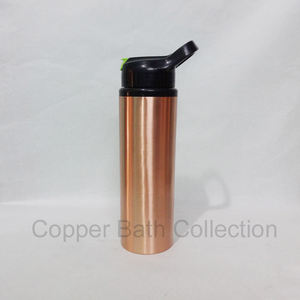 ขวดทองแดงขนาด500มล. ทันสมัยฝาหอคอยแบบบางปรับแต่งได้ทุกเพศช่วงทองแดงเคลือบเงาด้านใช้ได้โดยตรงร้อยเปอร์เซ็นต์ - Product Image 5
