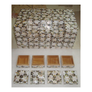 Great Quality Mother Of Pearl Bone Inlay Jewelry Boxes, MOP Bone Inlaid Box - Product Image 1