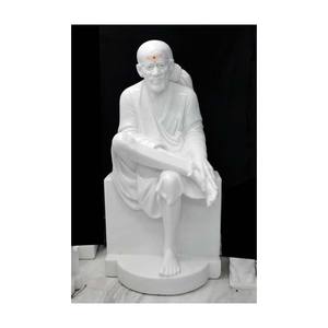 หินอ่อนที่มีสีสัน Sai Baba รูปปั้น - Product Image 1