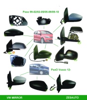 Rétroviseur de porte de voiture en plastique noir Zesauto, taille standard OEM, Chevrolet Silverado Sedan, modèle 87610-3X020 (2011-2016), haute qualité