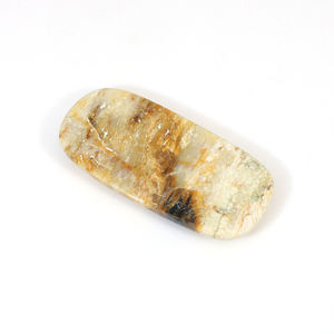 Cabujón Ovalado de Ágata Sagenita Natural 45x20mm 40.60 Cts, Gema Suelta, Origen India, Ishu Gems Modelo IG16624 - Product Image 2
