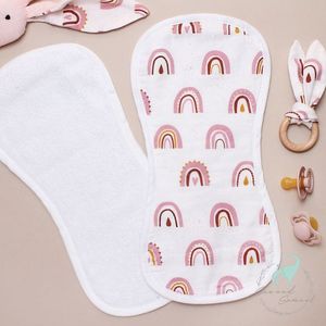 soft and trendy baby burp <b>cloth</b> 100% cotton and comfortable for new born babies for boy and girl printed baby burp - Product Image 2