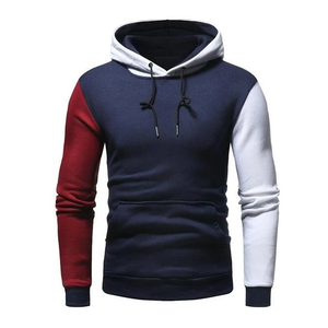 OEM New Different color patches hoodie customized high quality blank oversized plain <b>pullover</b> <b>Men</b> hoodies Custom logo printing - Product Image 3