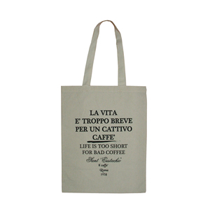 Sac fourre-tout en toile de coton noir 115 g/m², taille personnalisée, écologique, imprimé en sérigraphie - Product Image 3