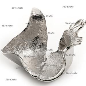 Tazón de Diseño Maravilloso, Tazón Decorativo de Aluminio en Color Dorado y Negro para Restaurante, Hotel, Bodas - Product Image 6