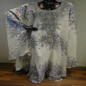 Las mujeres vestido bordado Abaya indio de diseñador vestido - Product Image 1