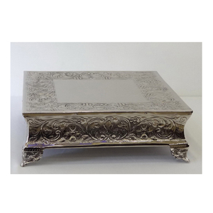 Serveur de gâteau multi-usages de haute qualité pour la décoration de mariage et de fête Plateaux à gâteaux en métal multi-couleurs - Product Image 2