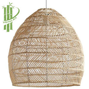 Style Antique DIY Vietnamien Sculpté Rotin Bambou Éventail Directement Sourcé Ange Abat-Jour Artisanat Papier Modèle - Product Image 1