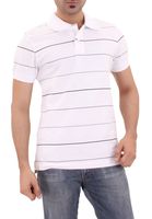 Verano más nuevo diseño de calidad superior hombres diseño rayado algodón polos transpirable manga corta Polo camisa
