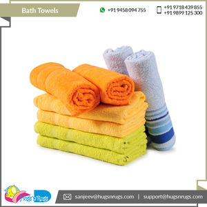 Gamme Exclusive de Logo Personnalisé Meilleures Ventes Design Moderne Vente en Gros 100% OEM Coton Tissé Serviettes de Bain Durables Sans Azo - Product Image 2