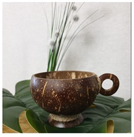 Gobelet en coque de noix de coco écologique - Gobelet à café artisanal en noix de coco - Gobelet en coque de noix de coco naturelle [Ws0084587176063] 99 Gold Data