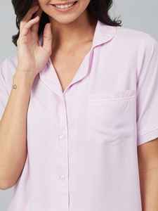 Pyjama d'été en coton pour homme, ensemble vêtements de nuit simples, veste, pantalon, cadeaux de mariage - Product Image 4