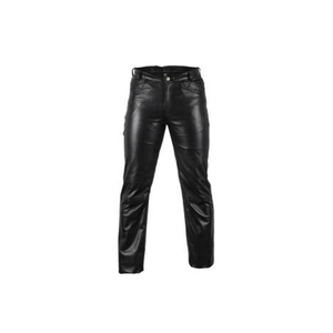 Pantalon unisexe léger en cuir PU coupe-vent, séchage rapide, respirant, haute qualité, entièrement personnalisable avec votre logo, jambe gauche couleur unie - Product Image 3