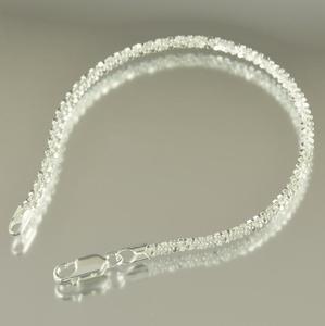 Pulsera de plata de ley hecha a mano Happiness - Product Image 1