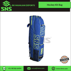 Sac de Hockey économique en couleur bleu ROYAL, 2 pièces, Kit de meilleure qualité, avec double bretelles d'épaule et plusieurs poches, à prix utilisé par compétition - Product Image 4