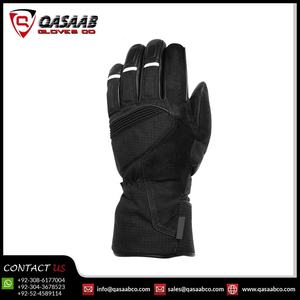 Motociclismo Dedo completo Transpirable Impermeable Pantalla táctil Biker Motor Riding Biker Motocross Motocicleta Guantes de cuero - Product Image 3