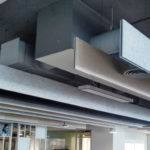 Tranquil APS Paneles acústicos modernos con deflectores colgantes de perno impregnado Diseño 3D reductor de sonido Poliéster perforado embalado - Product Image 2