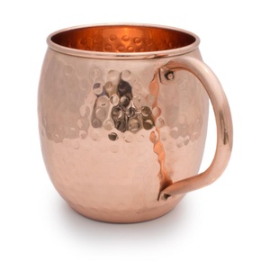 Hammered Moscow Mule Copper <b>Mug</b> With Handle Elegant Design Handcrafted Copper Beer <b>Mug</b> for Sell at <b>Cheap</b> Price - Product Image 6