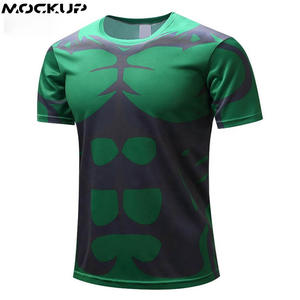 T-shirts personnalisés en sublimation, t-shirt vierge en polyester pour impression par sublimation, presse à chaud, vente en gros - Product Image 5