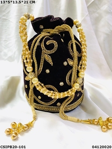 Designer Ethnic <b>Potli</b> Batua <b>Bag</b> - Product Image 3