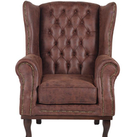 Canapé Chesterfield moderne capitonné en tissu, une place, structure en bois massif, ignifuge, taille personnalisable, appartement, centre commercial, entrepôt, hôtel
