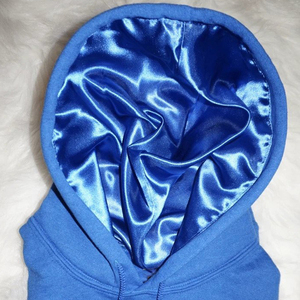 Sweat-shirt molletonné avec Logo personnalisé, sweat en soie de luxe, 100% coton, avec housse lourde brodée, pour hommes, tricot intérieur en Satin, haute qualité - Product Image 1