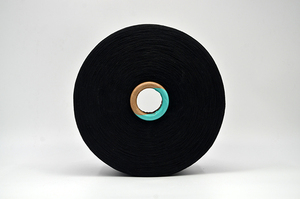 Vente en gros de fil de polyester de coton mélangé teint certifié GRS blanchi recyclé pour le tissage de chaussettes en denim usine du Vietnam - Product Image 4