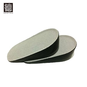 Medio pie Pad Gel tacón levanta aumento de altura plantillas - Product Image 2