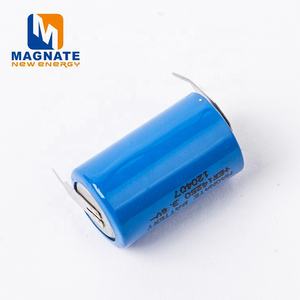 סין מפעל סוללה <span class=keywords><strong>1</strong></span>/<span class=keywords><strong>2AA</strong></span> גודל LiSOCl2 עיקרי ליתיום סוללה ER14250 LS14250 עם סיכות - Product Image 2