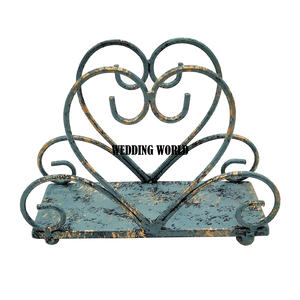 Servilletero de Metal de alta calidad hecho a mano diseñador nuevo servilletero clásico elegante al por mayor servilletero de Metal de lujo - Product Image 3